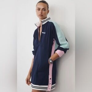 Gola x Anthropologie Go The Distance Dress size S new BLUE NWT